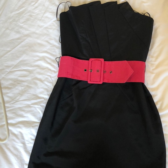 Stunning cocktail dress💕 black/ pink - Picture 2 of 8